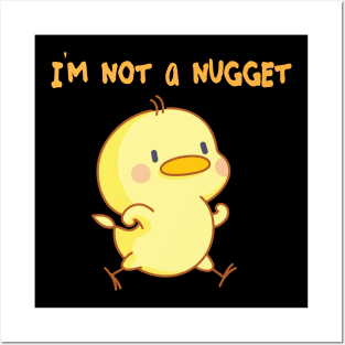 I'm not a nugget vegetarian vegan animal rights Posters and Art